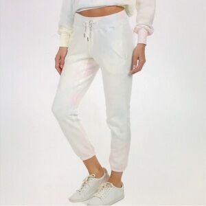NSF FULL SET Tie Dye Lisette Sweatpants and Hoodie! Size Small. Pink. Light Blue